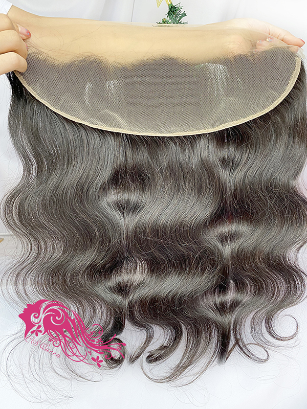 Csqueen Mink hair Body Wave 13*4 Transparent Lace Frontal Free Part Human Hair